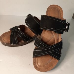 Patrizia Wedge Sandals.Women Size 10.